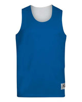 Augusta Sportswear 148 Adult Wicking Polyester Reversible Sleeveless Jersey #color_ROYAL/ WHITE