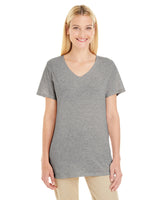 Jerzees 601WVR Ladies' 4.5 oz. TRI-BLEND V-Neck T-Shirt