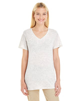 Jerzees 601WVR Ladies' 4.5 oz. TRI-BLEND V-Neck T-Shirt