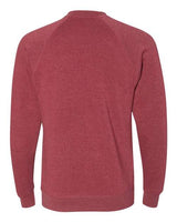 Independent Trading Co. PRM30SBC Special Blend Crewneck Raglan Sweatshirt #color_Crimson