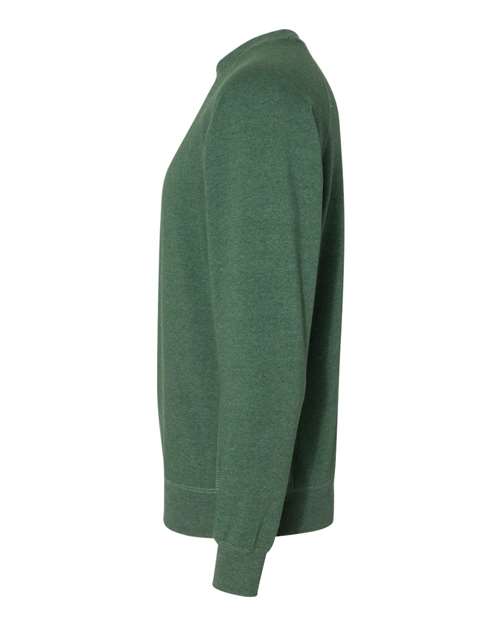 Independent Trading Co. PRM30SBC Special Blend Crewneck Raglan Sweatshirt #color_Moss