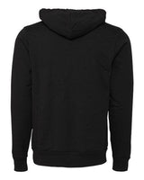 Bella + Canvas 3719 Unisex Sponge Fleece Pullover Hooded Sweatshirt #color_BLACK HEATHER