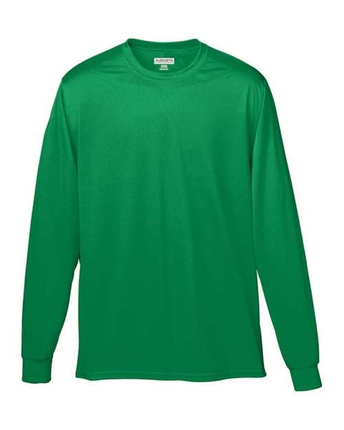 Augusta Sportswear 788 Adult Wicking Long-Sleeve T-Shirt #color_KELLY