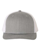 Richardson 112 Snapback Trucker Cap #color_Heather Grey/ White