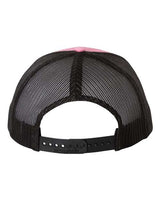 Richardson 112 Snapback Trucker Cap #color_Hot Pink/ Black