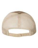 Richardson 111 Garment-Washed Trucker Cap #color_Driftwood/ Khaki