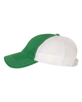 Richardson 111 Garment-Washed Trucker Cap #color_Kelly/ White