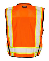 Kishigo S5000-5001 Professional Surveyors Vest #color_Orange