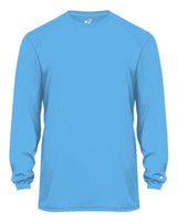Badger 4004 Ultimate SoftLock Long Sleeve T-Shirt #color_Columbia Blue