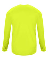 Badger 4004 Ultimate SoftLock Long Sleeve T-Shirt #color_Safety Yellow