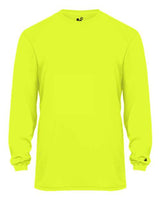 Badger 4004 Ultimate SoftLock Long Sleeve T-Shirt #color_Safety Yellow