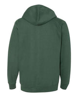 Independent Trading Co. SS4500Z Midweight Full-Zip Hooded Sweatshirt #color_Alpine Green
