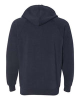 Independent Trading Co. PRM33SBZ Special Blend Raglan Full-Zip Hooded Sweatshirt #color_Classic Navy