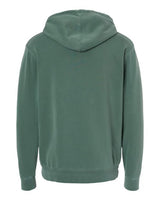 Independent Trading Co. PRM4500 Midweight Pigment-Dyed Hooded Sweatshirt #color_Pigment Alpine Green