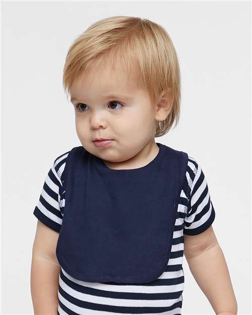 Rabbit Skins RS1005 Infant Premium Jersey Bib #color_NAVY