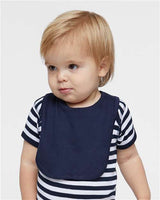 Rabbit Skins RS1005 Infant Premium Jersey Bib #color_NAVY