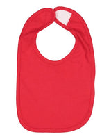 Rabbit Skins RS1005 Infant Premium Jersey Bib #color_RED