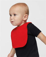 Rabbit Skins RS1005 Infant Premium Jersey Bib #color_RED