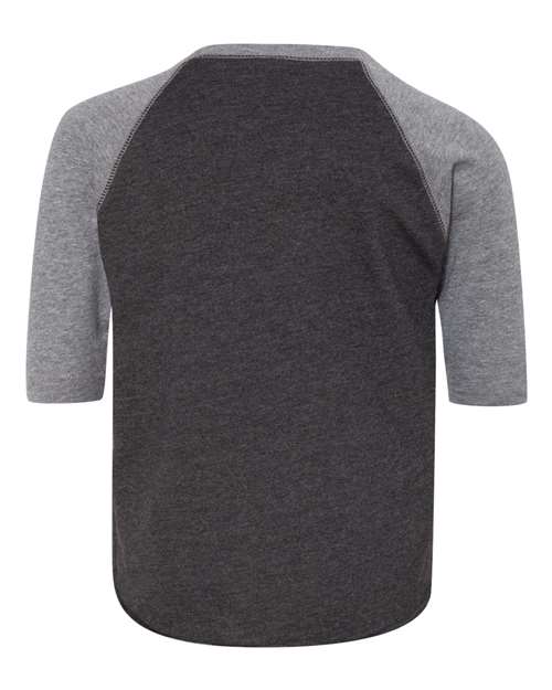 Rabbit Skins RS3330 Toddler Baseball T-Shirt #color_VN SMK/ GRAN HTH