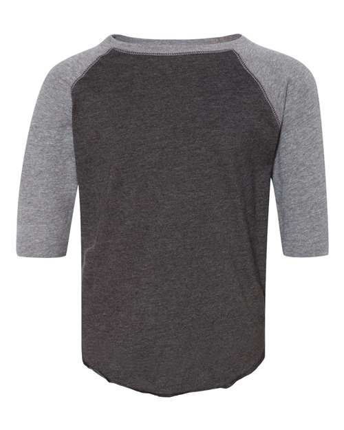 Rabbit Skins RS3330 Toddler Baseball T-Shirt #color_VN SMK/ GRAN HTH