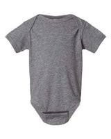 Rabbit Skins 4424 Infant Fine Jersey Bodysuit #color_GRANITE HEATHER