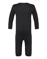 Rabbit Skins 4412 Infant Baby Rib Coverall #color_BLACK