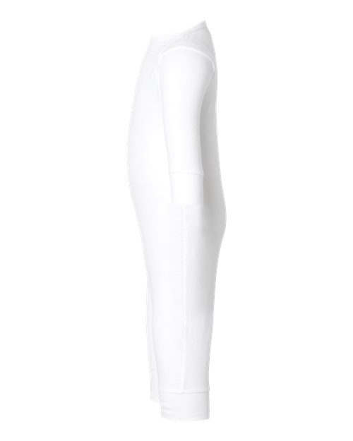 Rabbit Skins 4412 Infant Baby Rib Coverall #color_WHITE