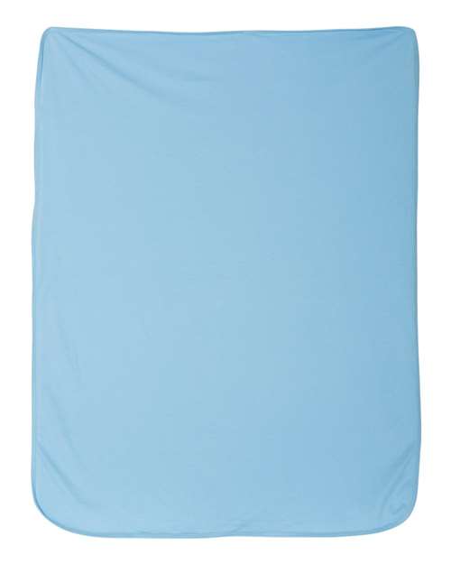 Rabbit Skins 1110 Infant Premium Jersey Blanket #color_LIGHT BLUE