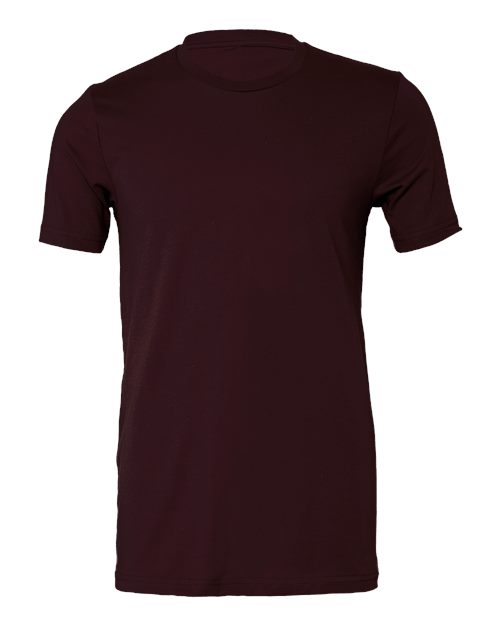 Bella + Canvas 3001C Unisex Jersey T-Shirt #color_OXBLOOD BLACK