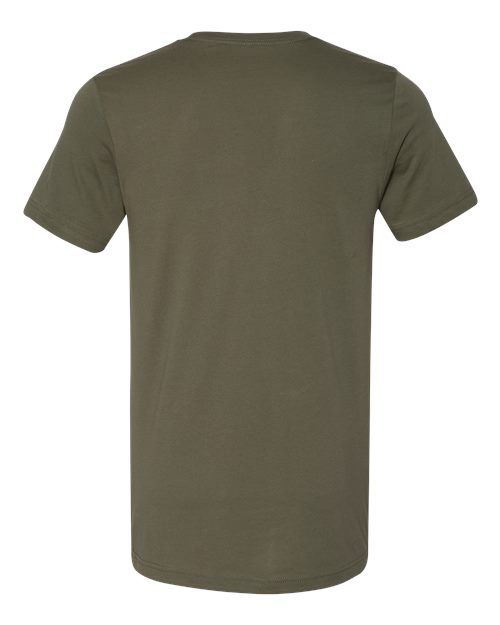 Bella + Canvas 3001C Unisex Jersey T-Shirt #color_MILITARY GREEN