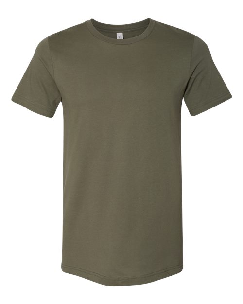 Bella + Canvas 3001C Unisex Jersey T-Shirt #color_MILITARY GREEN