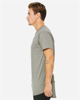 Bella + Canvas 3006 Men's Long Body Urban T-Shirt #color_HEATHER STONE