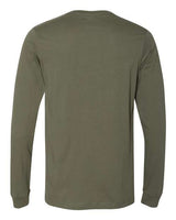 Bella + Canvas 3501 Unisex Jersey Long-Sleeve T-Shirt #color_MILITARY GREEN