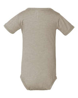 Bella + Canvas 100B Infant Jersey Short-Sleeve One-Piece #color_HEATHER STONE