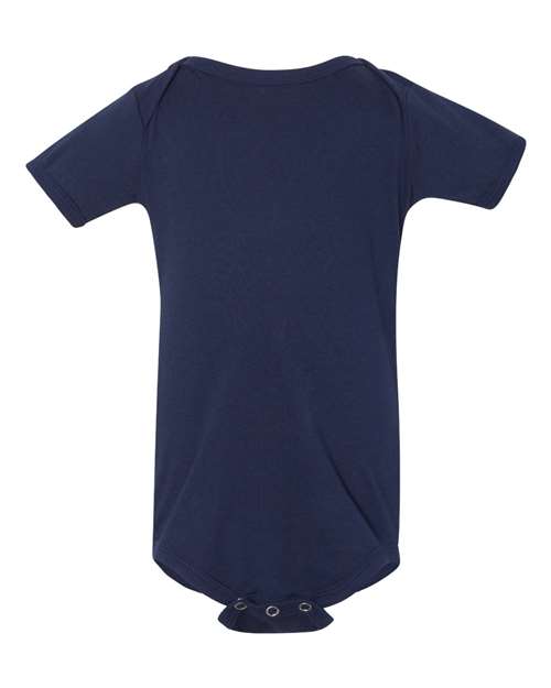 Bella + Canvas 100B Infant Jersey Short-Sleeve One-Piece #color_NAVY