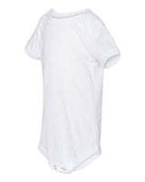 Bella + Canvas 100B Infant Jersey Short-Sleeve One-Piece #color_WHITE