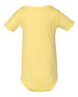 Bella + Canvas 100B Infant Jersey Short-Sleeve One-Piece #color_YELLOW