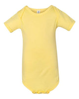Bella + Canvas 100B Infant Jersey Short-Sleeve One-Piece #color_YELLOW