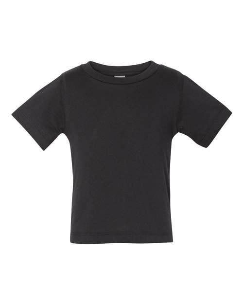 Bella + Canvas 3001B Infant Jersey Short Sleeve T-Shirt #color_BLACK