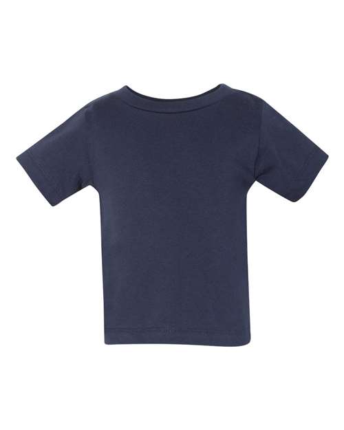Bella + Canvas 3001B Infant Jersey Short Sleeve T-Shirt #color_NAVY