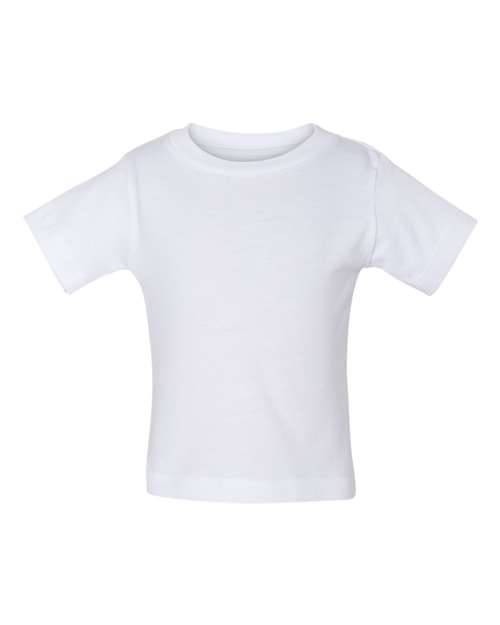 Bella + Canvas 3001B Infant Jersey Short Sleeve T-Shirt #color_WHITE