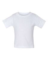 Bella + Canvas 3001B Infant Jersey Short Sleeve T-Shirt #color_WHITE