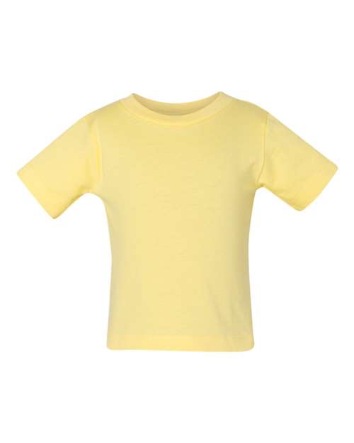Bella + Canvas 3001B Infant Jersey Short Sleeve T-Shirt #color_YELLOW