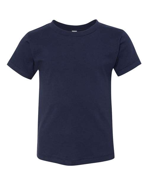 Bella + Canvas 3001T Toddler Jersey Short-Sleeve T-Shirt #color_NAVY