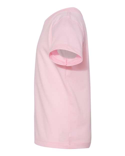 Bella + Canvas 3001T Toddler Jersey Short-Sleeve T-Shirt #color_PINK