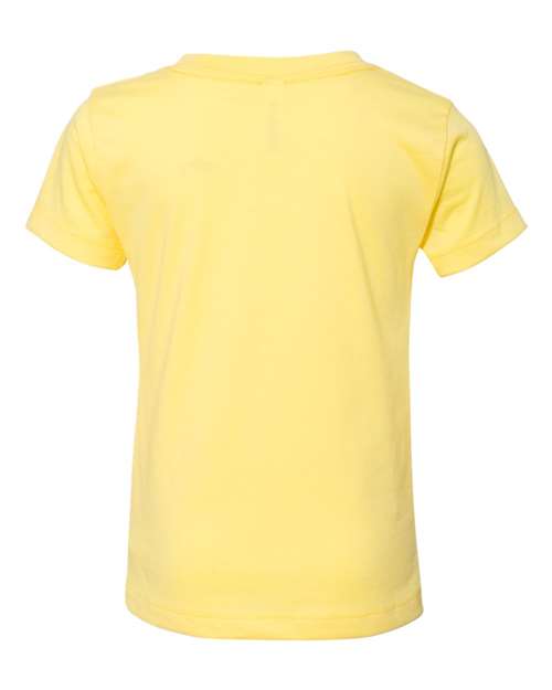 Bella + Canvas 3001T Toddler Jersey Short-Sleeve T-Shirt #color_YELLOW