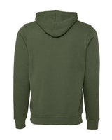 Bella + Canvas 3719 Unisex Sponge Fleece Pullover Hooded Sweatshirt #color_MILITARY GREEN