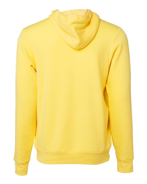 Bella + Canvas 3719 Unisex Sponge Fleece Pullover Hooded Sweatshirt #color_YELLOW
