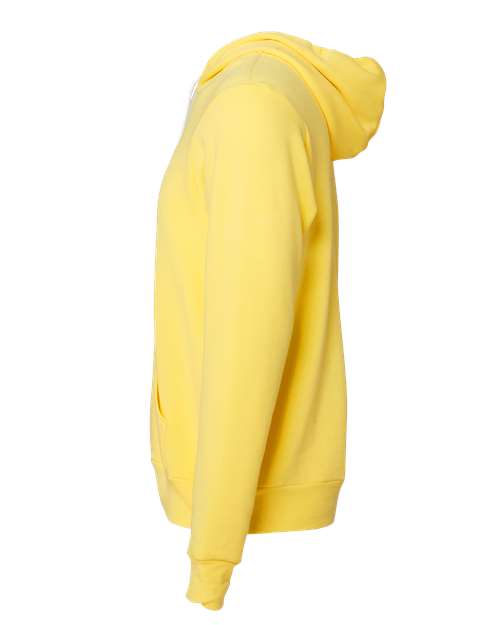 Bella + Canvas 3719 Unisex Sponge Fleece Pullover Hooded Sweatshirt #color_YELLOW