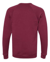 Bella + Canvas 3901 Unisex Sponge Fleece Crewneck Sweatshirt #color_MAROON